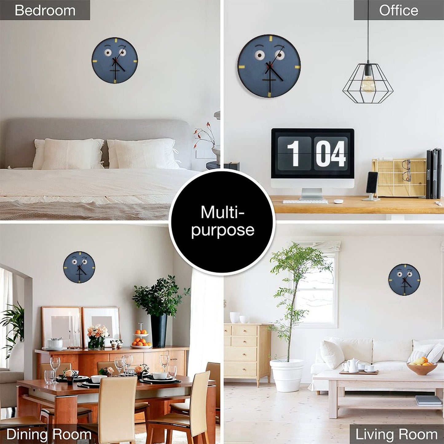 Don't Hug Me I'm Scared - Time Wall Clock