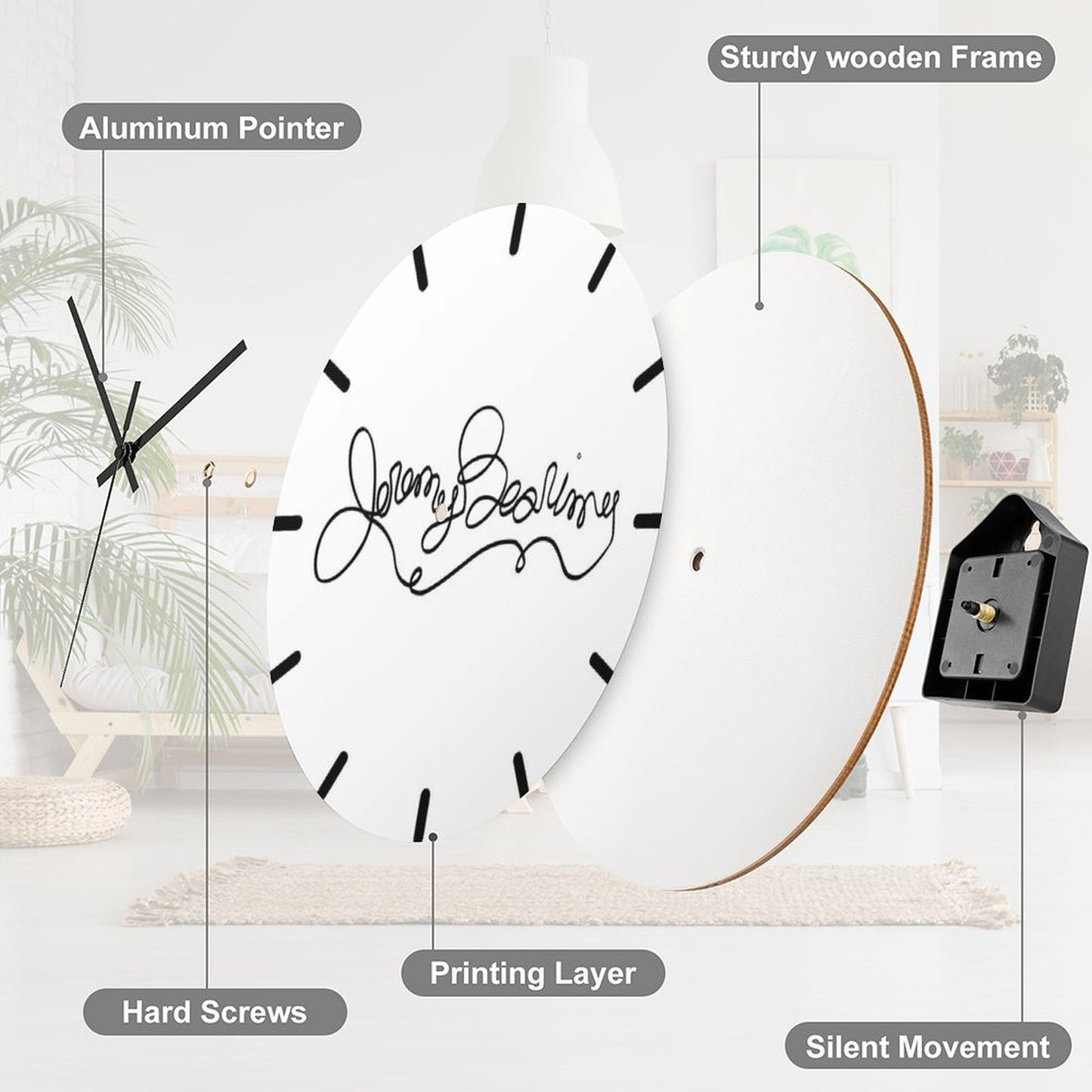 Jeremy Bearimy Wall Clock