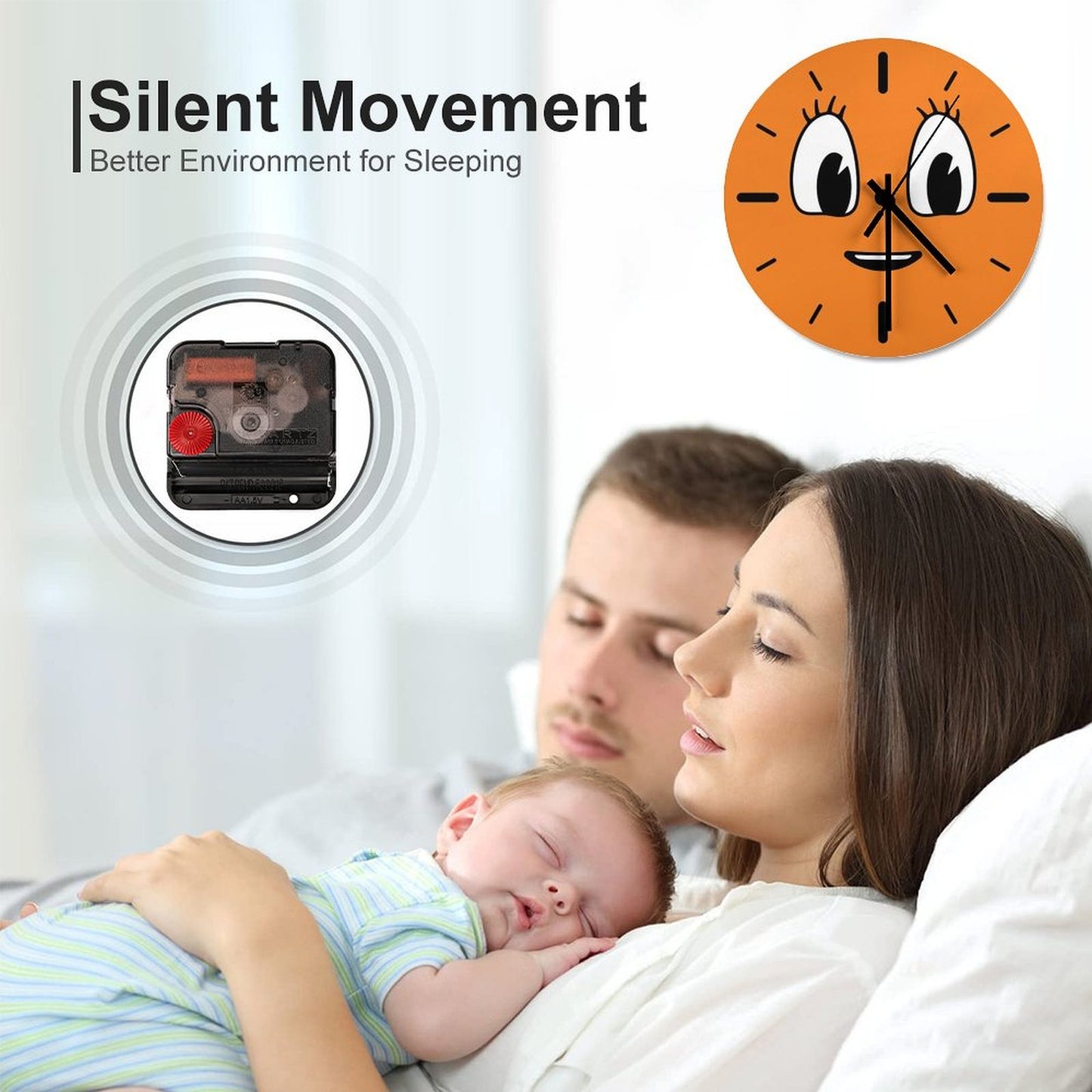 Miss Minutes (Functional Clock) Wall Clock