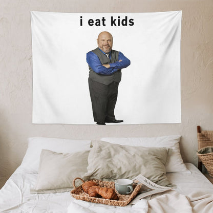 I Eat Kids Bertram Tapestry